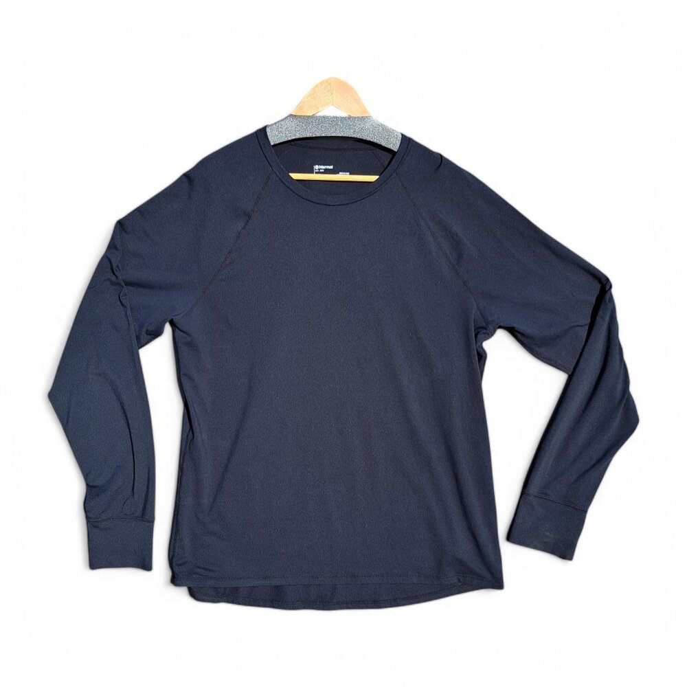 Marmot Base Layer Long Sleeve Top Mens Size XL Black